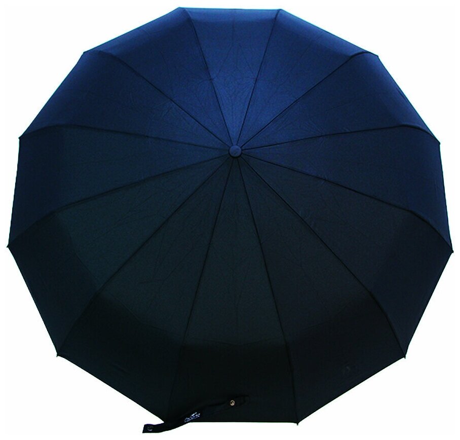 Мужской складной зонт Popular Umbrella автомат 2600/черный