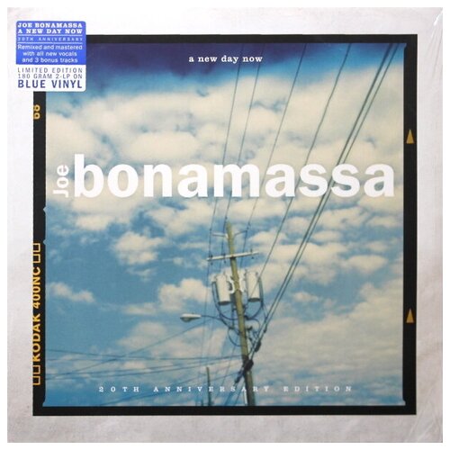 Виниловые пластинки, PROVOGUE, JOE BONAMASSA - A New Day Now (2LP, Coloured Blue)