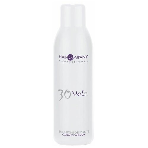 Hair Company Oxidant Emulsion 30vol. 9% Окислительная эмульсия 30vol. 9%, 1000 мл.