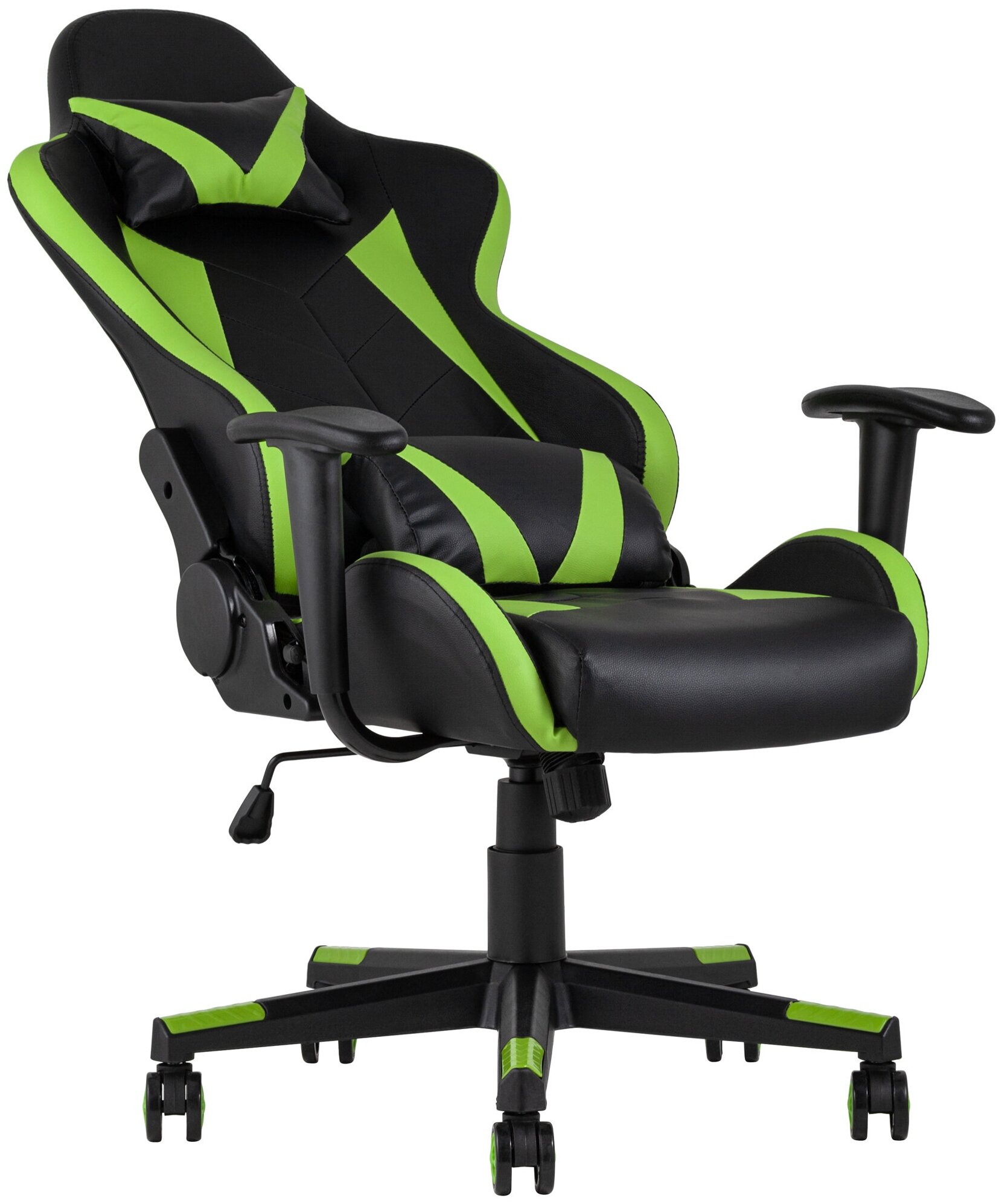 Кресло спортивное TopChairs Gallardo, зеленое