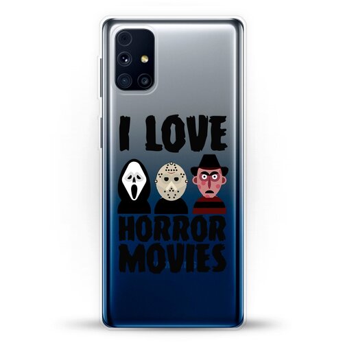 фото Силиконовый чехол фильмы ужасов на samsung galaxy m31s andy & paul