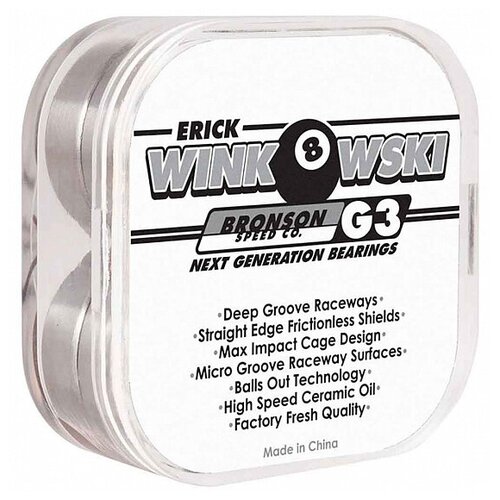 фото Подшипники bronson erick winkowski pro bearing g3 2021