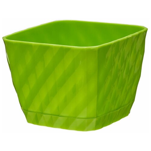 Кашпо Классика пластик зеленый мятный 4,5л Ангарск