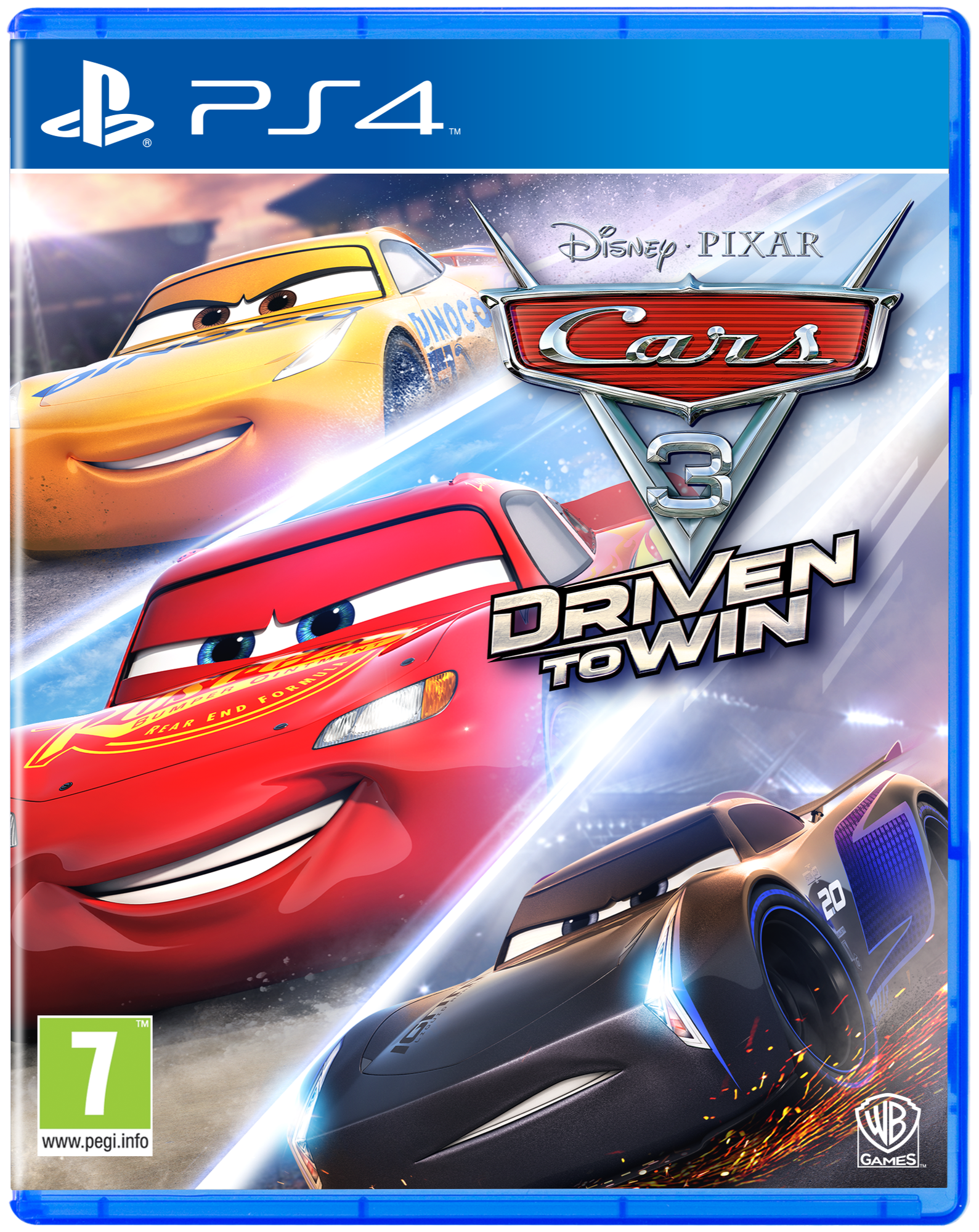 Игра Cars 3: Driven to Win для PlayStation 4