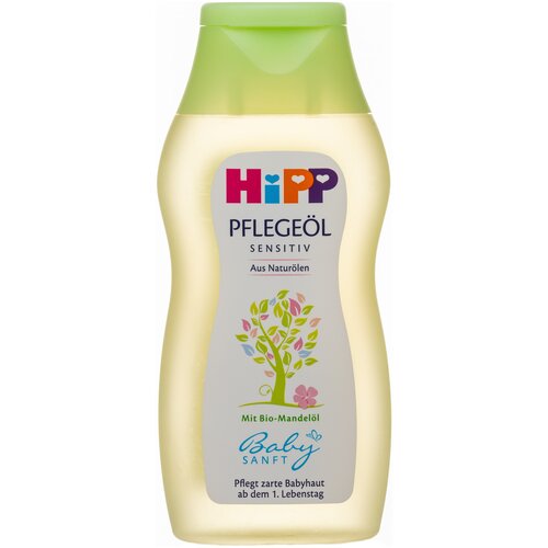 Детское масло для чувствительной кожи HIPP Babysanft, 200 мл
