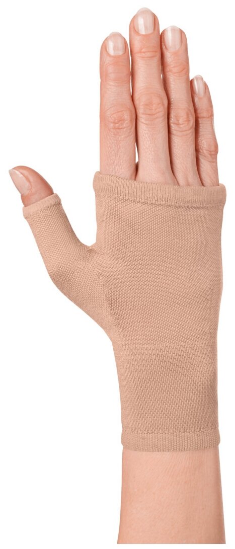 Medi Бесшовная компрессионная перчатка с открытыми пальцами Mediven Harmony (II класс, 23-32 мм рт. ст.)