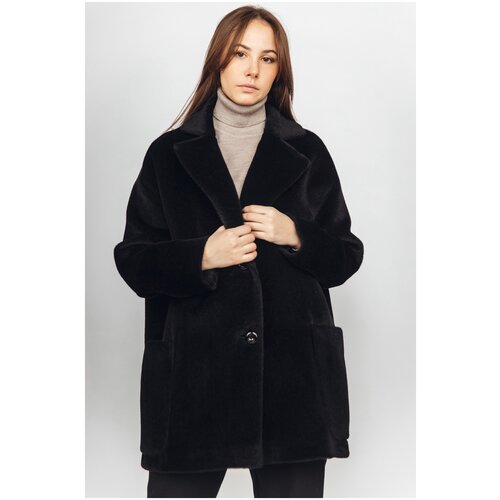Пальто женское HYMY (One size, Чёрный)