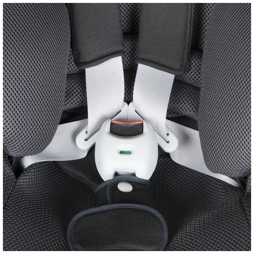 Автокресло Carmate Swing Moon Premium черно-серое - фото №16