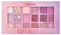 Ruby Rose Палетка теней для век Soft Nude 110 гр