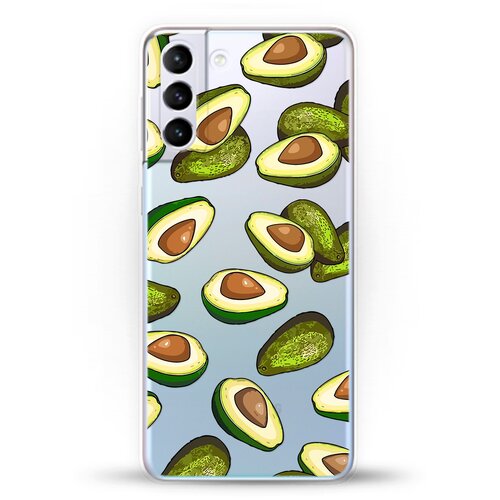 фото Силиконовый чехол авокадо на samsung galaxy s21+ andy & paul