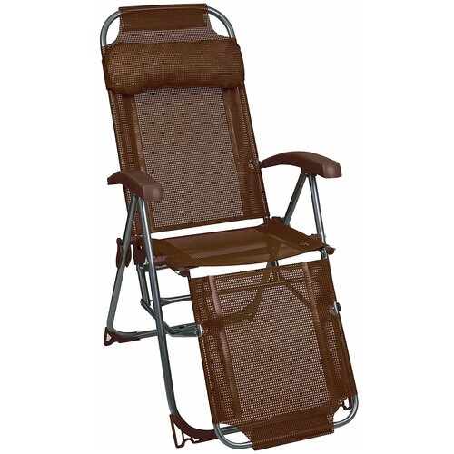 Складное садовое кресло-шезлонг для дома и дачи, для рыбалки и комфортного отдыха на природе 1шт.