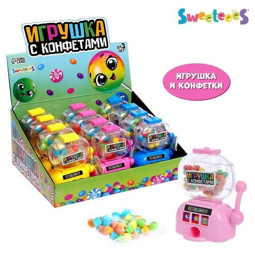 Игрушка с конфетками «Игровой автомат», микс, WOW Candy wow candy игрушка с конфетками игровой автомат микс