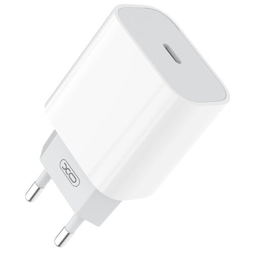 сетевое зарядное устройство wiwu comet type c power adapter 20w white ry u56 Сетевое зарядное устройство + кабель для iP Lighting to Type-C XO L77 PD 20W белый