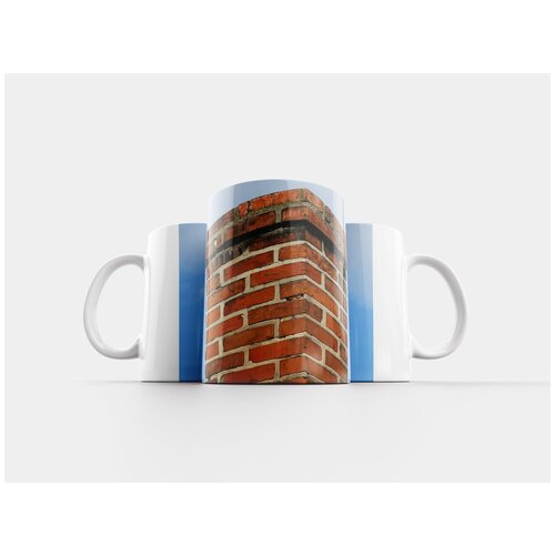 фото Кружка "камин, кирпич, апельсин" 320 мл lotsprints