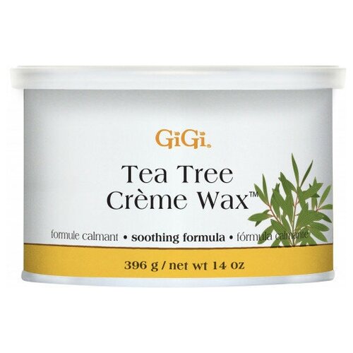 Воск кремообразный с маслом чайного дерева Tea Tree Creme Wax, GiGi, 396 гр