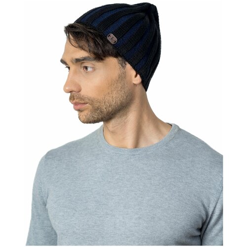 фото Шапка landre, размер 56-59, черный