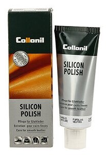 Крем Collonil Silicon Polish 3143 для гладкой кожи, чёрный, 75 ml