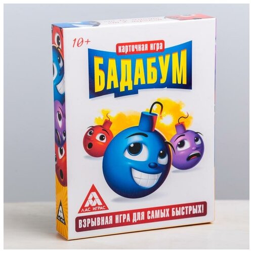 настольная взрывная игра бадабум 1 шт Настольная взрывная игра Лас Играс Бадабум (1232194)