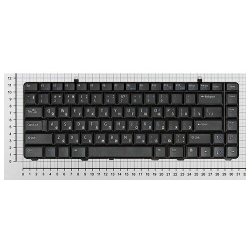 Клавиатура для ноутбука Dell Vostro A840 A860 1014 черная 909₽