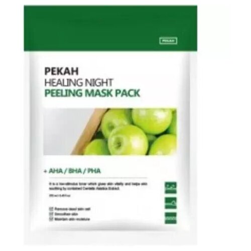 фото Pekah маска вечерняя отшелушивающая - healing night mask pack, 5шт*25мл(упаковка)