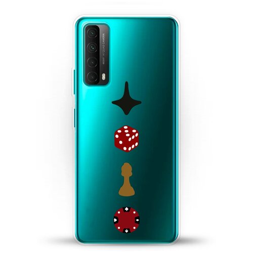 фото Силиконовый чехол начало на huawei p smart 2021 andy & paul