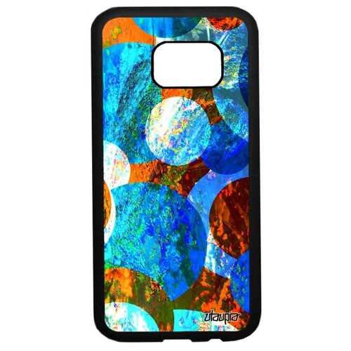 фото Красивый чехол на смартфон // samsung galaxy s7 // "планеты" круги кольцо, utaupia, цветной