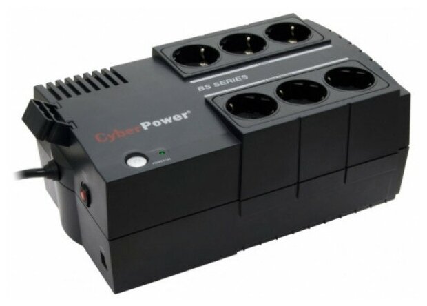 Источник бесперебойного питания CyberPower BS850E (3+3 EURO)