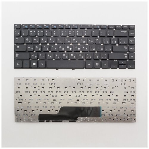 Клавиатура для ноутбука Samsung NP355V4C черная без рамки 900₽