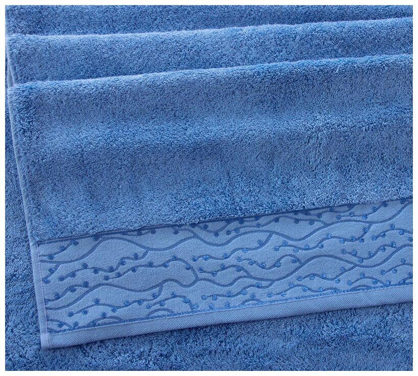 Текс-Дизайн Полотенце махровое Айова небесно-голубой (50х90)