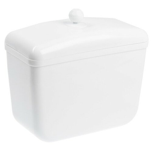 Бачок для унитаза, пластиковый, с арматурой