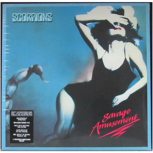 Виниловая пластинка Scorpions. Savage Amusement: 50Th Anniversary (LP + CD) scorpions виниловая пластинка scorpions savage amusement coloured