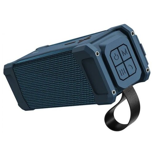 фото Портативная колонка bluetooth hoco hc6 magic sports bt speaker, синяя