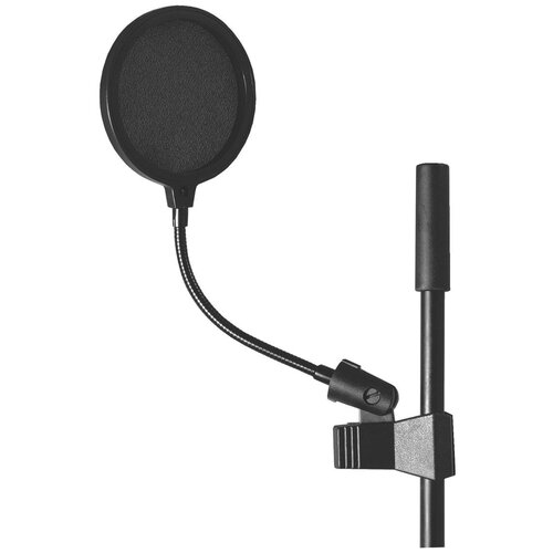 OnStage ASVS4-B Защита поп-фильтр для микрофонов, диаметр 4 rode gn1 гибкое удлинение гусиная шея для микрофонной стойки длинна 120 мм