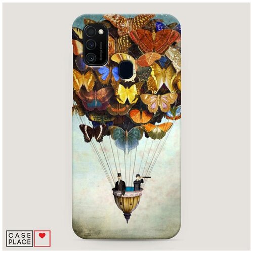 фото Чехол пластиковый samsung galaxy m21 воздушный шар case place
