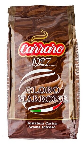 Кофе в зернах Carraro Globo Marrone (Глобо Марроне) 1кг - фотография № 3