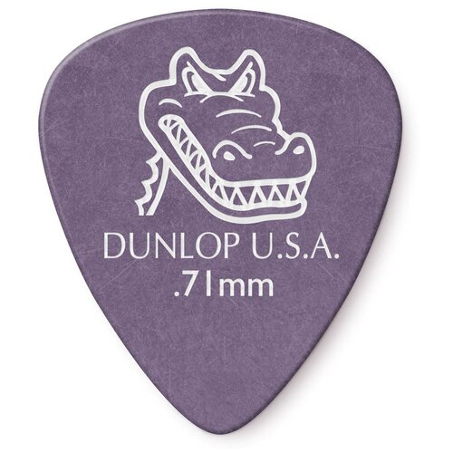 Медиаторы Dunlop 417P.71 Gator Grip 0,71 мм набор из 12 шт