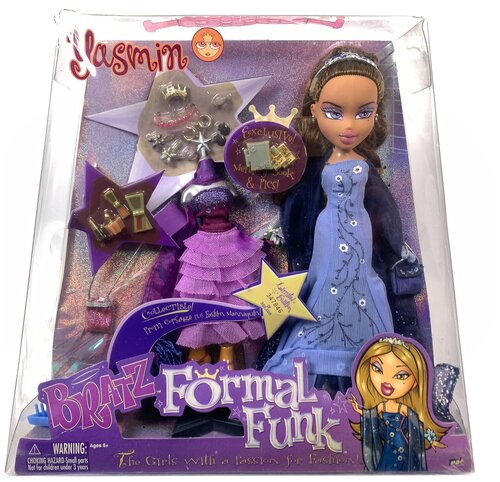 Кукла Братц Ясмин из серии Настоящий фанк 2003 Bratz Formal Funk Yasmin