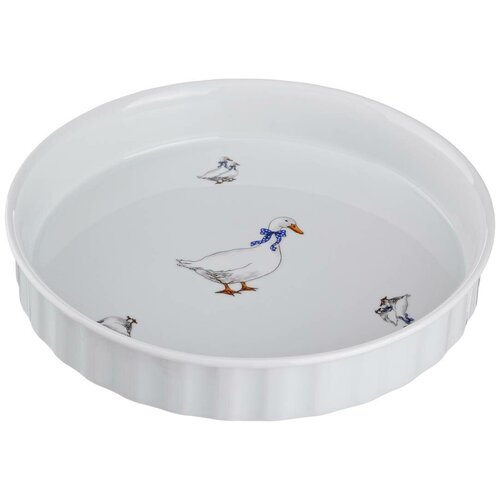 Блюдо Для Запекания Гуси Диаметр=26 См. Высота=4,5 См.