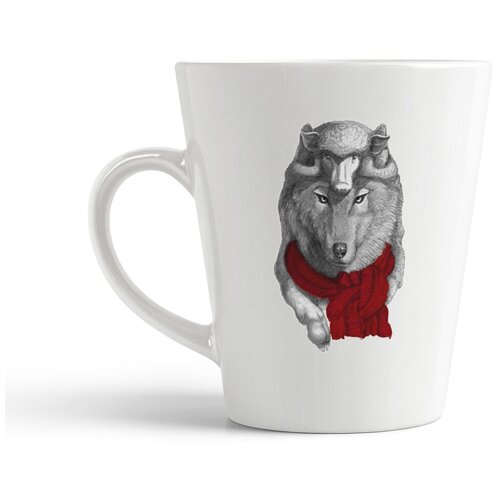 фото Кружка-латте coolpodarok волк в овечьей шкуре