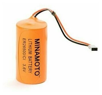 Батарейка (элемент питания) Minamoto ER-26500/C1 с коннектором (для ВКТ-7, ТВ-7)