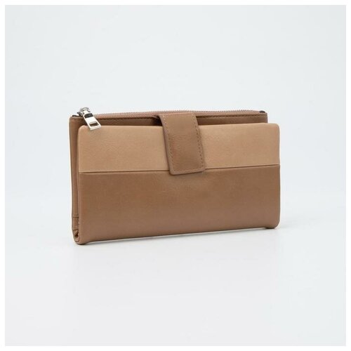 фото Кошелёк на магните, цвет бежевый нет бренда