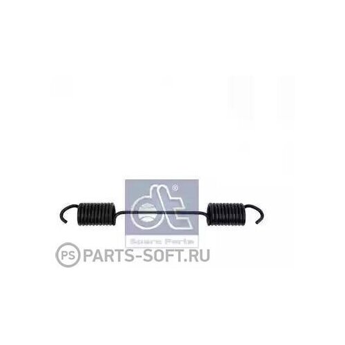 DT SPARE PARTS 4.70120_пружина возвратная торм. колодки 232мм\MB Actros, Axor