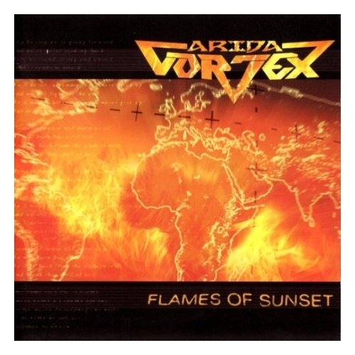 Компакт-Диски, Sound Age Productions, ARIDA VORTEX - Flames Of Sunset (CD)