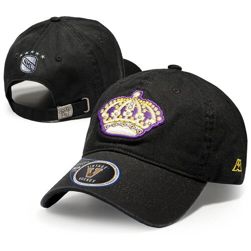 фото 31690 бейсболка atributika & club los angeles kings р.55-58 (черный)
