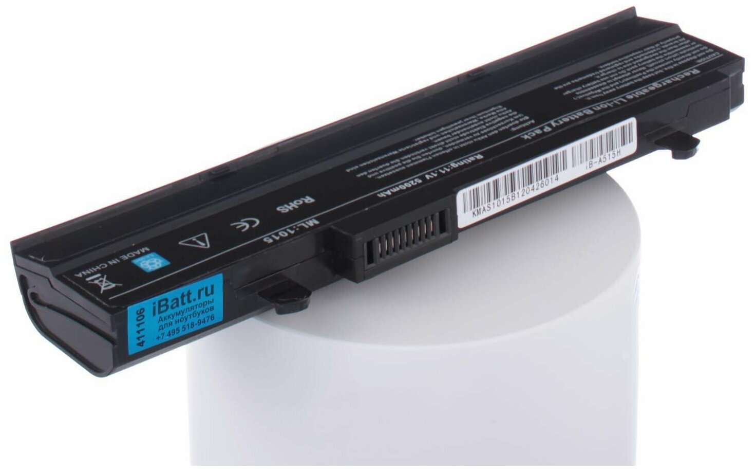 Аккумуляторная батарея iBatt iB-U2-A515H 5200mAh для Asus Eee PC 1015PEM, Eee PC 1015PW, Eee PC 1015PN, Eee PC 1011, Eee PC 1215T, Eee PC 1215, Eee PC 1015PD, Eee PC VX6, Eee PC 1015T, Eee PC 1015CX, Eee PC 1015PED, Eee PC VX6S