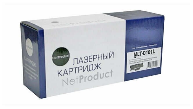 Картридж NetProduct (N-MLT-D101S) для Samsung ML-2160/2162/2165/2166W/SCX3400, 1,5K