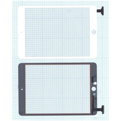 электронная система nt good 6 683 021 0 Сенсорное стекло (тачскрин) Ipad mini 3 (retina) no IC (A1599, A1600) белое