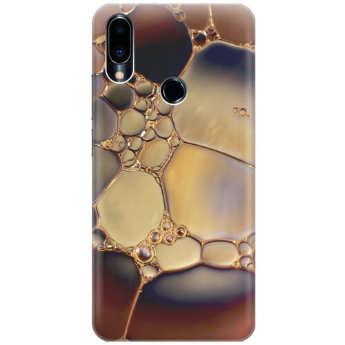 фото Силиконовый чехол цветные хризантемы на meizu note 9 / мейзу ноут 9 re:pa