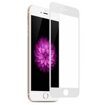 Защитное стекло 5D для iPhone 6\6s(айфон 6\6s) (белое) - изображение