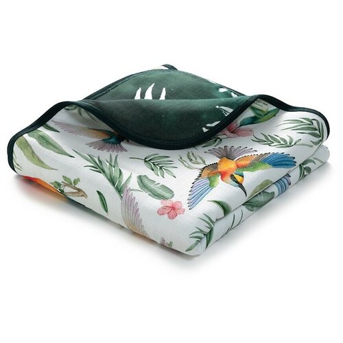 Одеяло муслиновое 4 слоя для новорожденных и детей до 3 лет Tropical Song